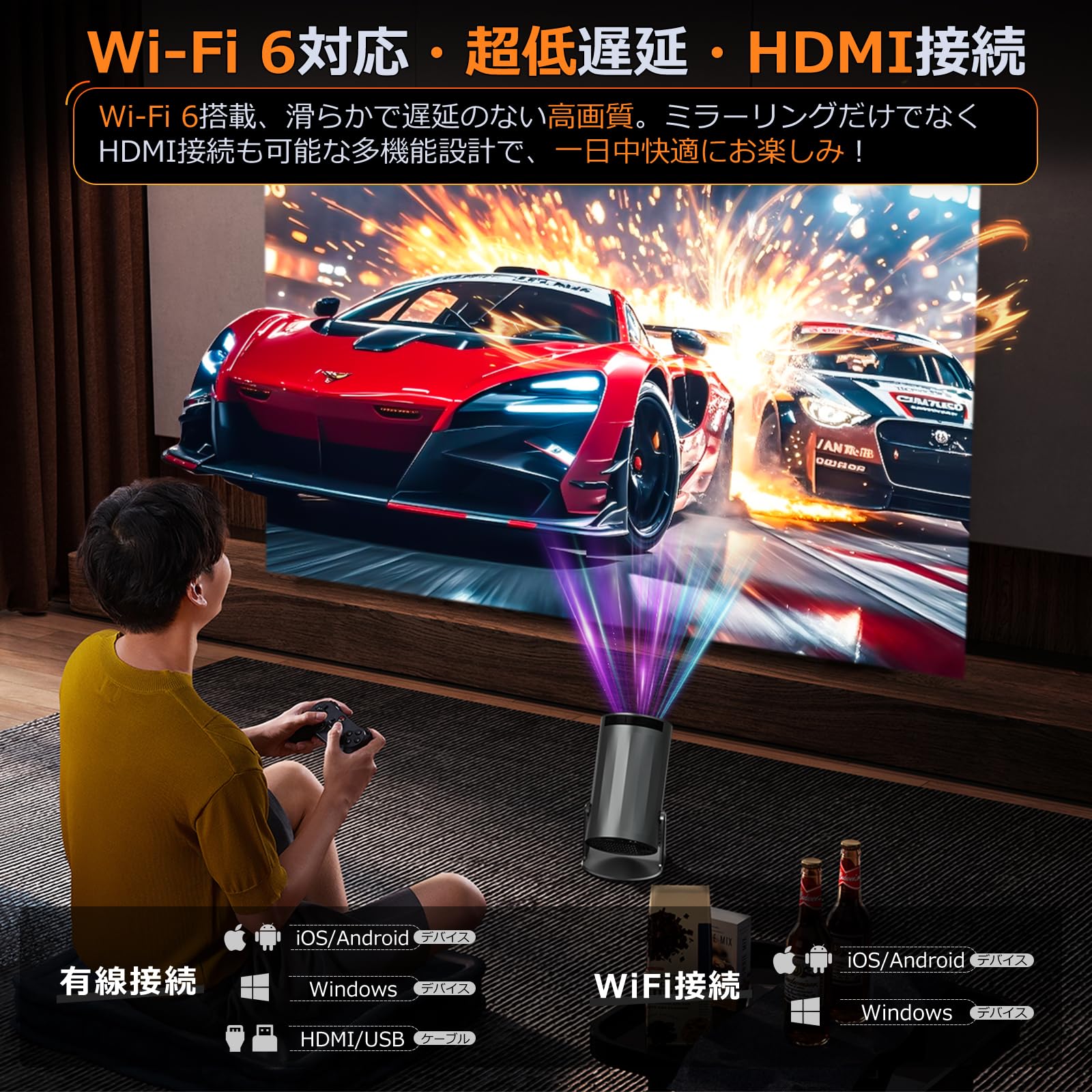 Zyvrex プロジェクター 家庭用【Android TV搭載・18000 Amazon.co.jp: Zyvrex プロジェクター 家庭用【Android TV搭載