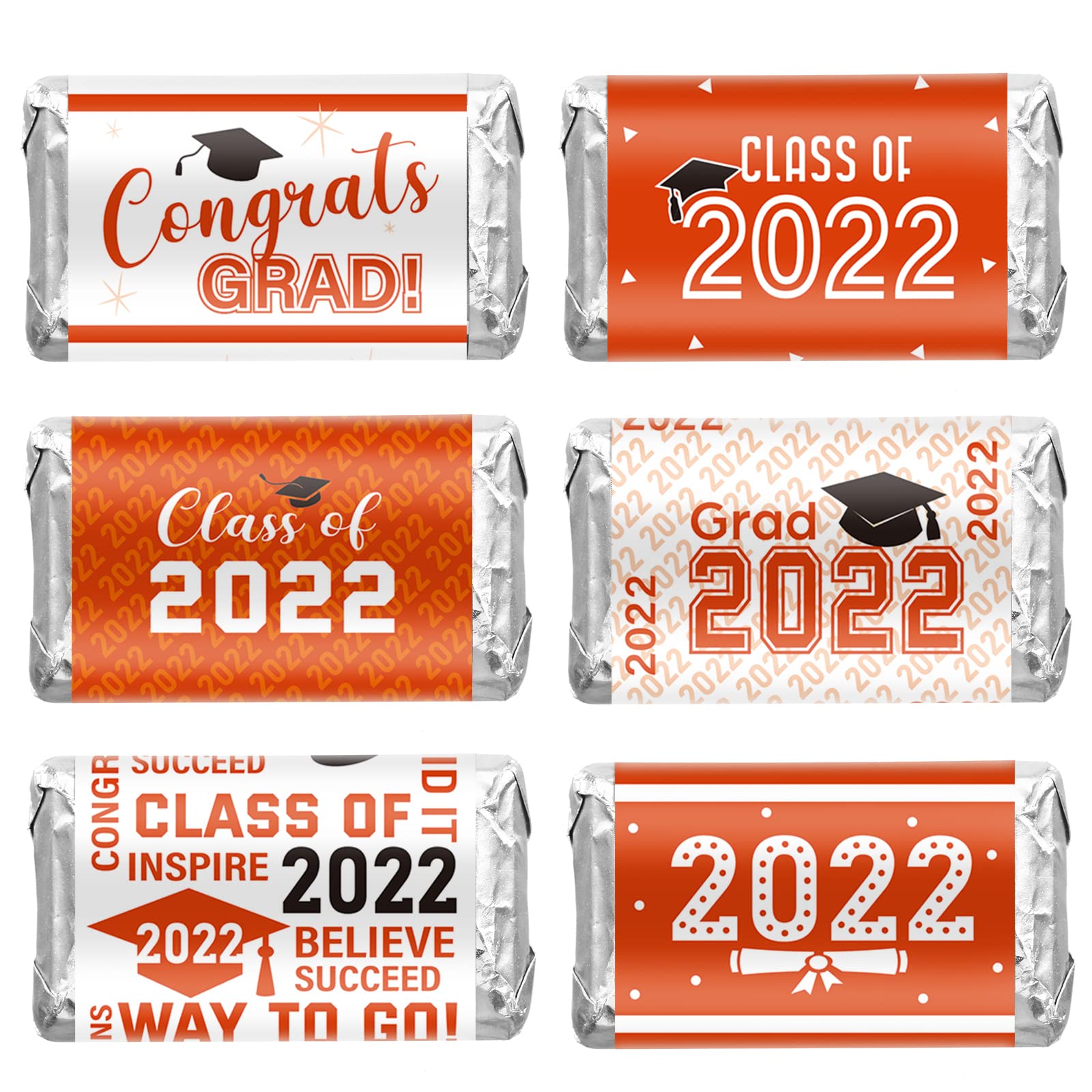 Buy 90 Pieces Graduation Decoration Label Sticker Congrats Mini Candy