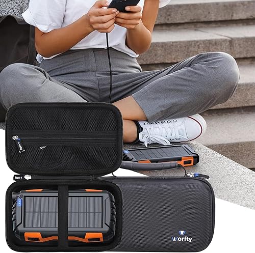 Miniatura 5 de Funda para Mregb Power Bank Cargador solar 42800mAh Cargador portátil para BLASOUL Power Bank Cargador solar 49800mAh Cargador portátil inalámbrico