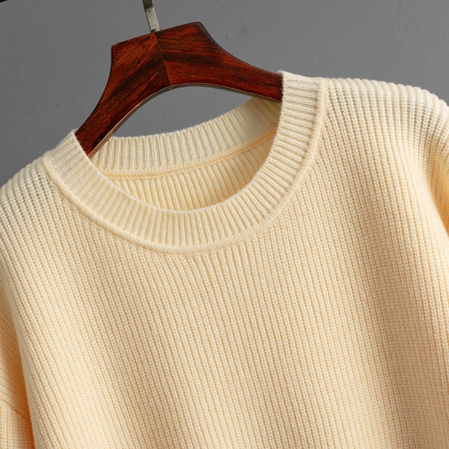 Womens 2 Piece Fall Knit Sweater Set Long Sleeve Pullover Tops Wide Leg Pocket Pants Loungewear Outfit Winter Clothing