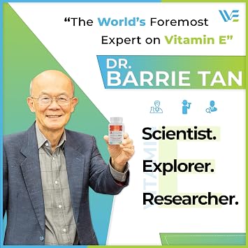 WELLNESS EXTRACT Eannatto Tocotrienols Vitamin E Supplements Tocopherol Free, Non-GMO, Gluten Free & Antioxidant (300MG 30 Softgels)