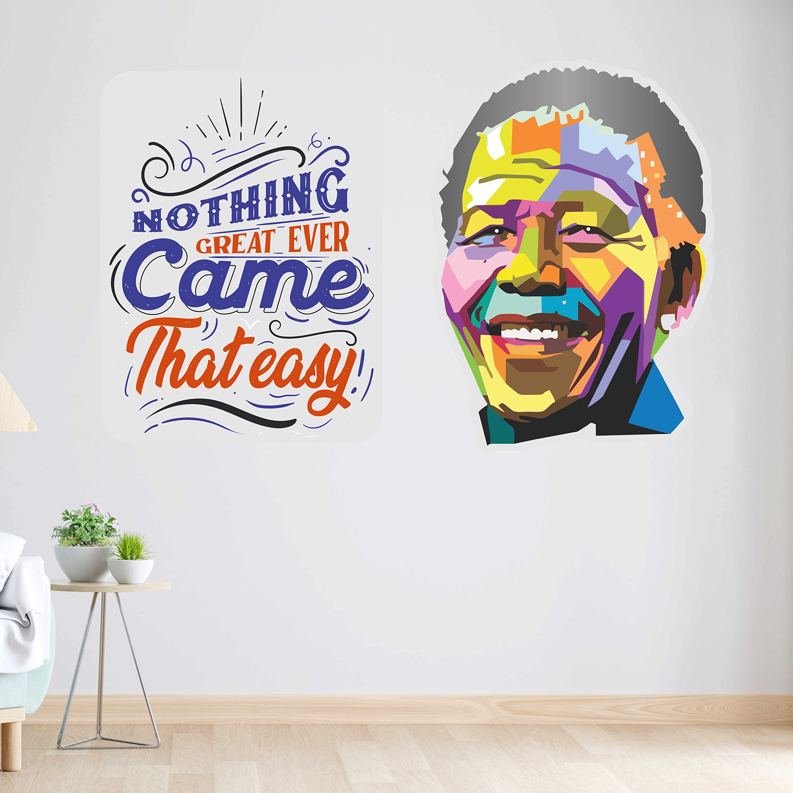 iberrys Inspirational Motivational Quotes Wall Sticker, Nothing Great Came Easy- 42 x 66 cm Wall Stickers for Study- Office-04 (B0BX6B1M89) Amazon Price History, Amazon Price Tracker