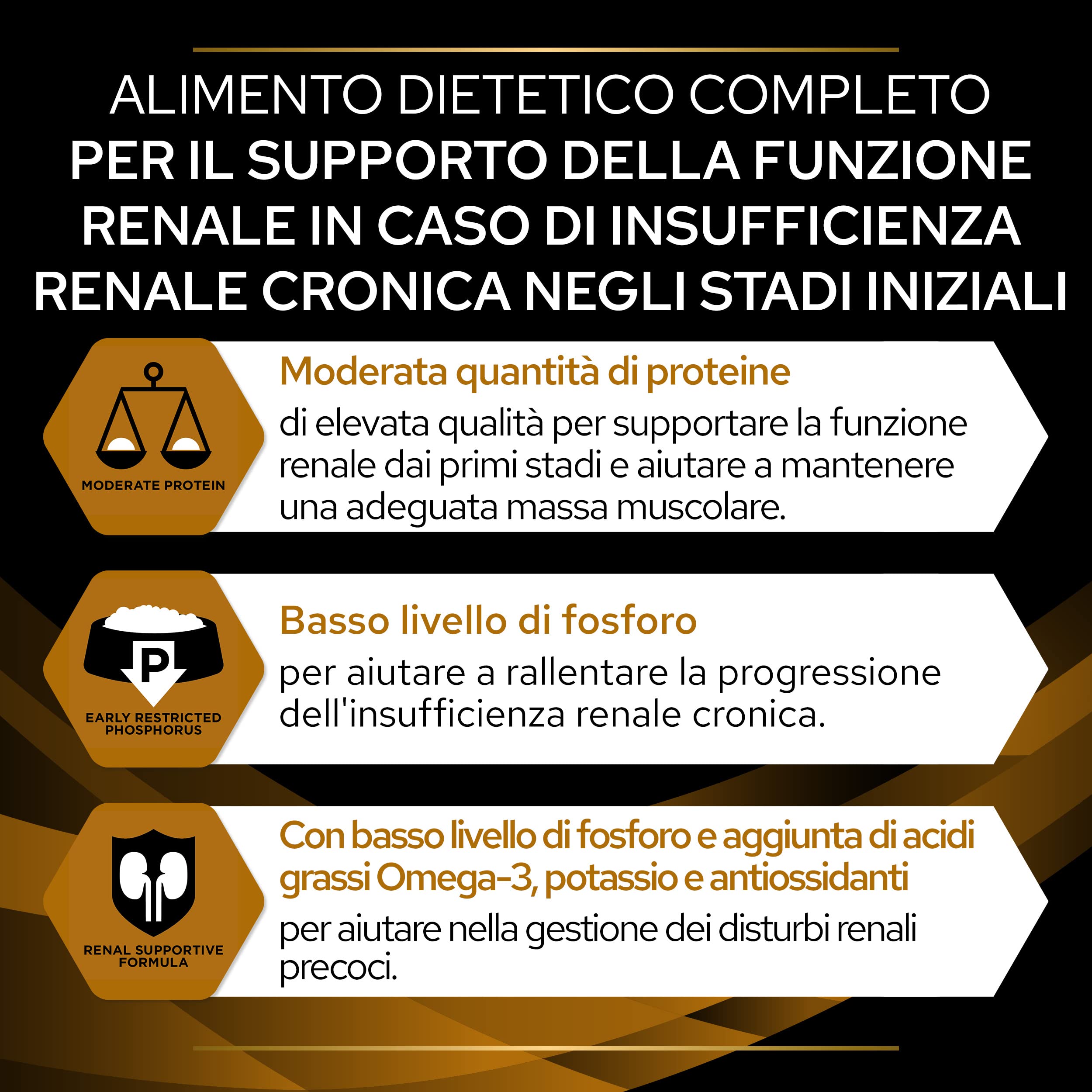 Purina Pro Plan Veterinary Diets Care Renal Function Early Care NF crocchette gatti, 4 Confezioni 1,5kg