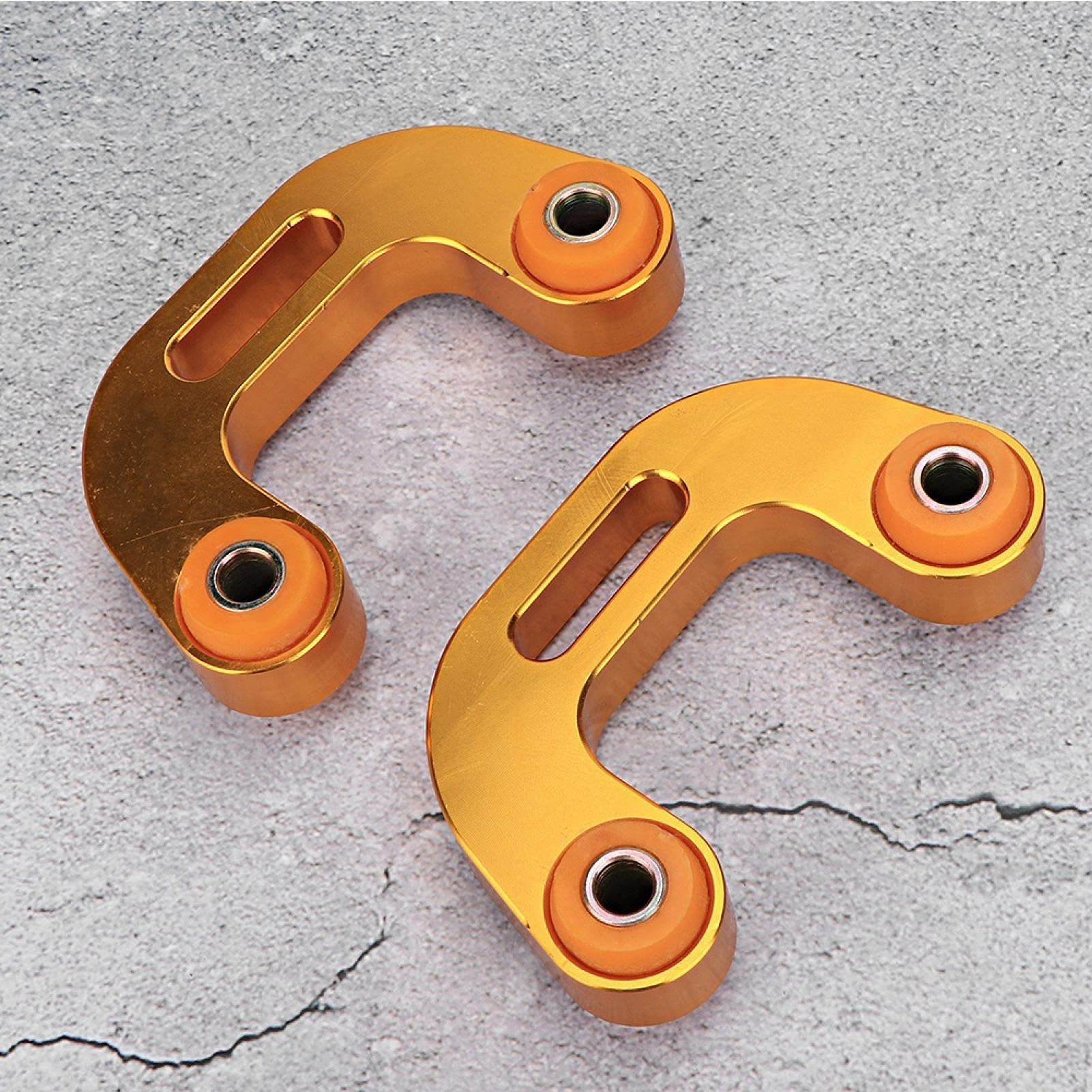 Hinten Swaybar, 2Pcs Aluminium Hinten Sway Stabilizer Bar End Link Fit für Subaru Impreza WRX 2002-2007 SBEL SBR 0207 GD