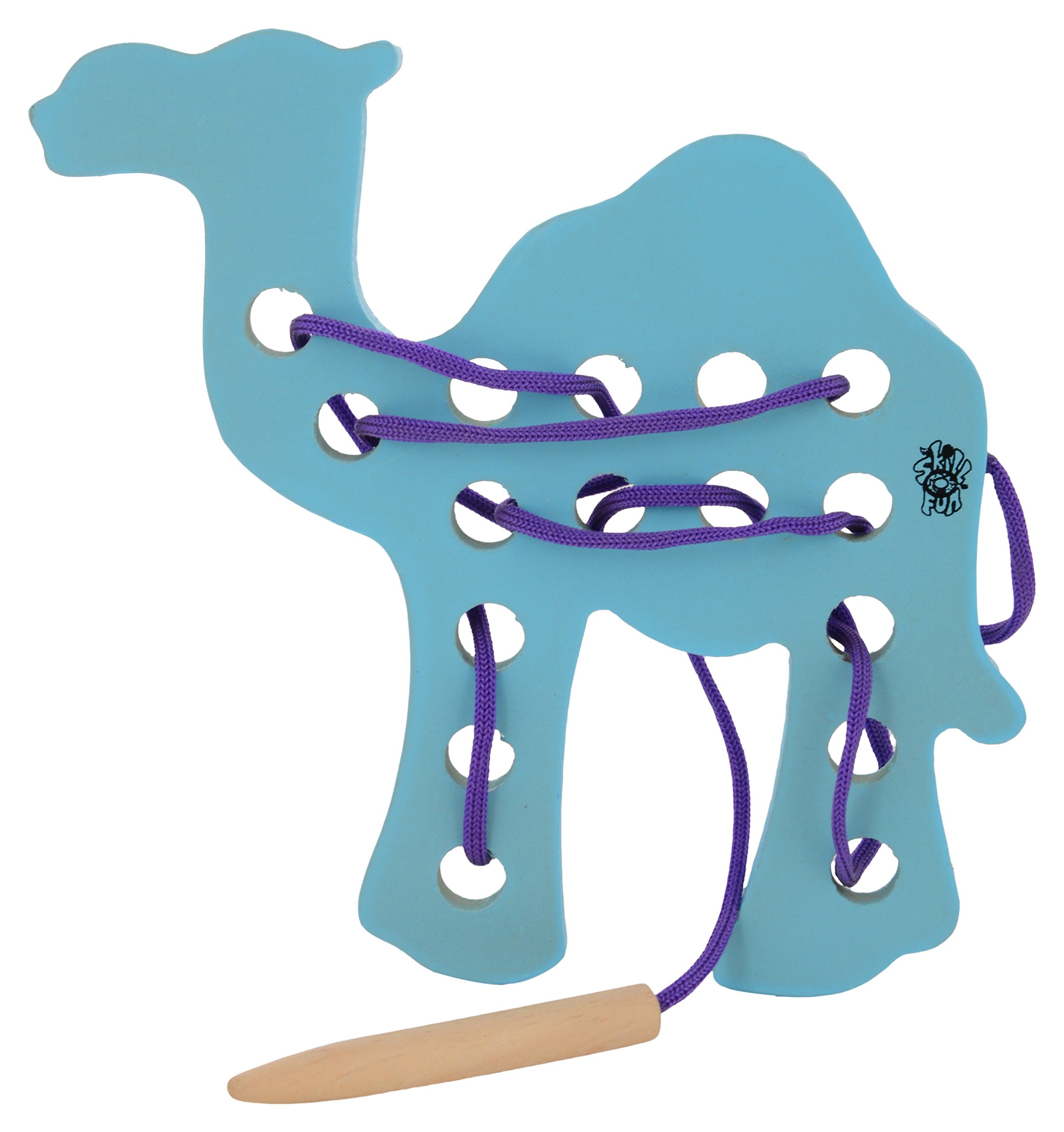 Skillofun - H-4D Wooden Sewing Toy Camel, Multi Color (B009GCTHOI) Amazon Price History, Amazon Price Tracker