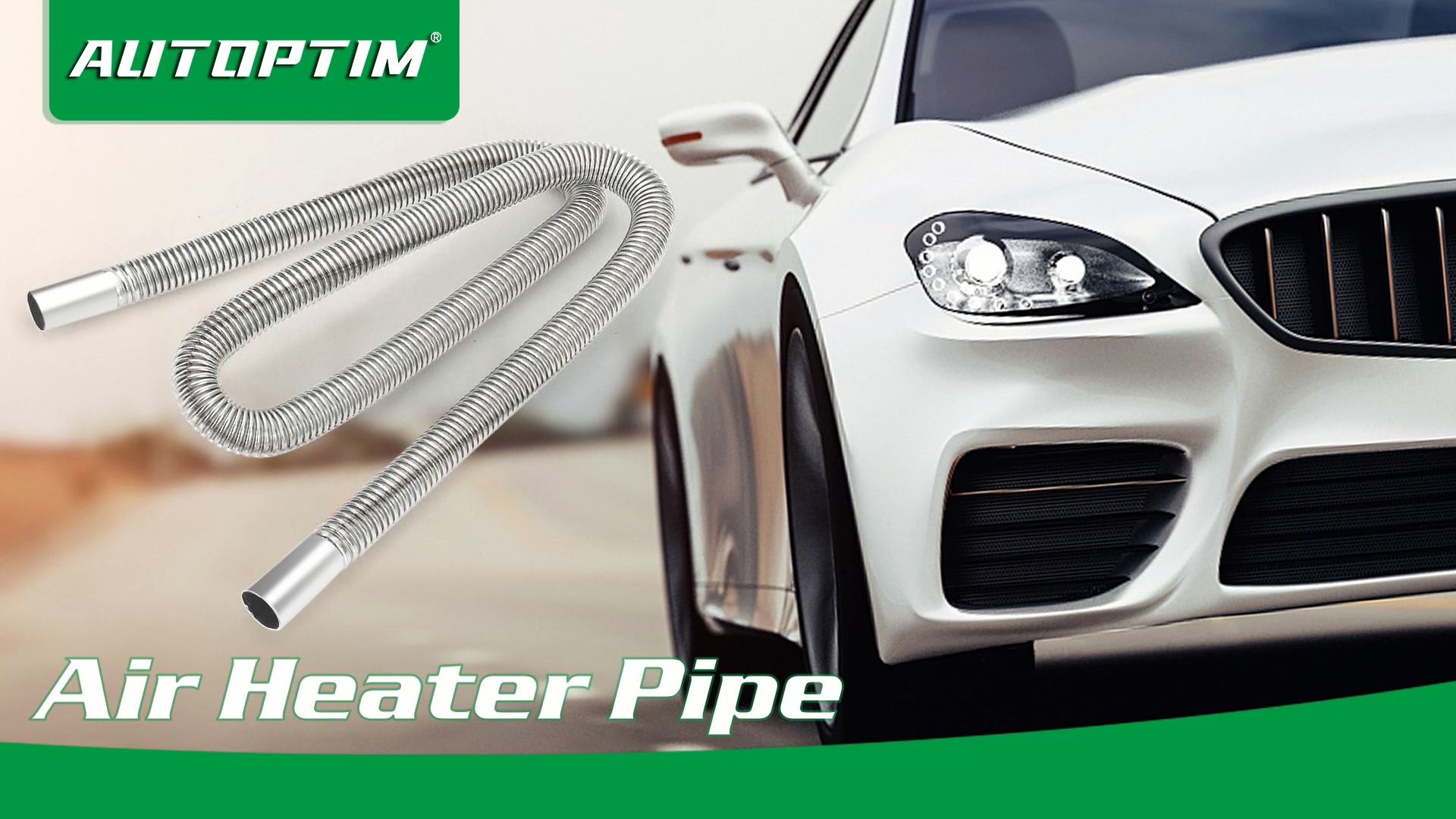 AUTOPTIM 60cm Diesel Heater Exhaust Pipe
