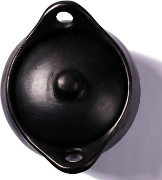Ancient Cookware, Stew Chamba Clay Pot, Extra Small, 1.5 Quarts