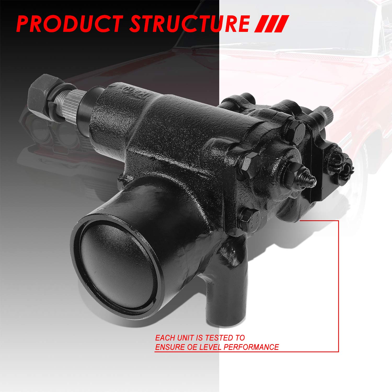 Amazon.com: Auto Dynasty 500 Series Power Steering Gear Box