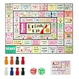 Gesumu Drink Up Board Game, Adult Tipsy Drinking Board Game, Funny Party Interactive Drinking Games, Ideal for Girls Night Out, Party Drinking, Bachelorette Parties, Age 21+, 2-8 Players