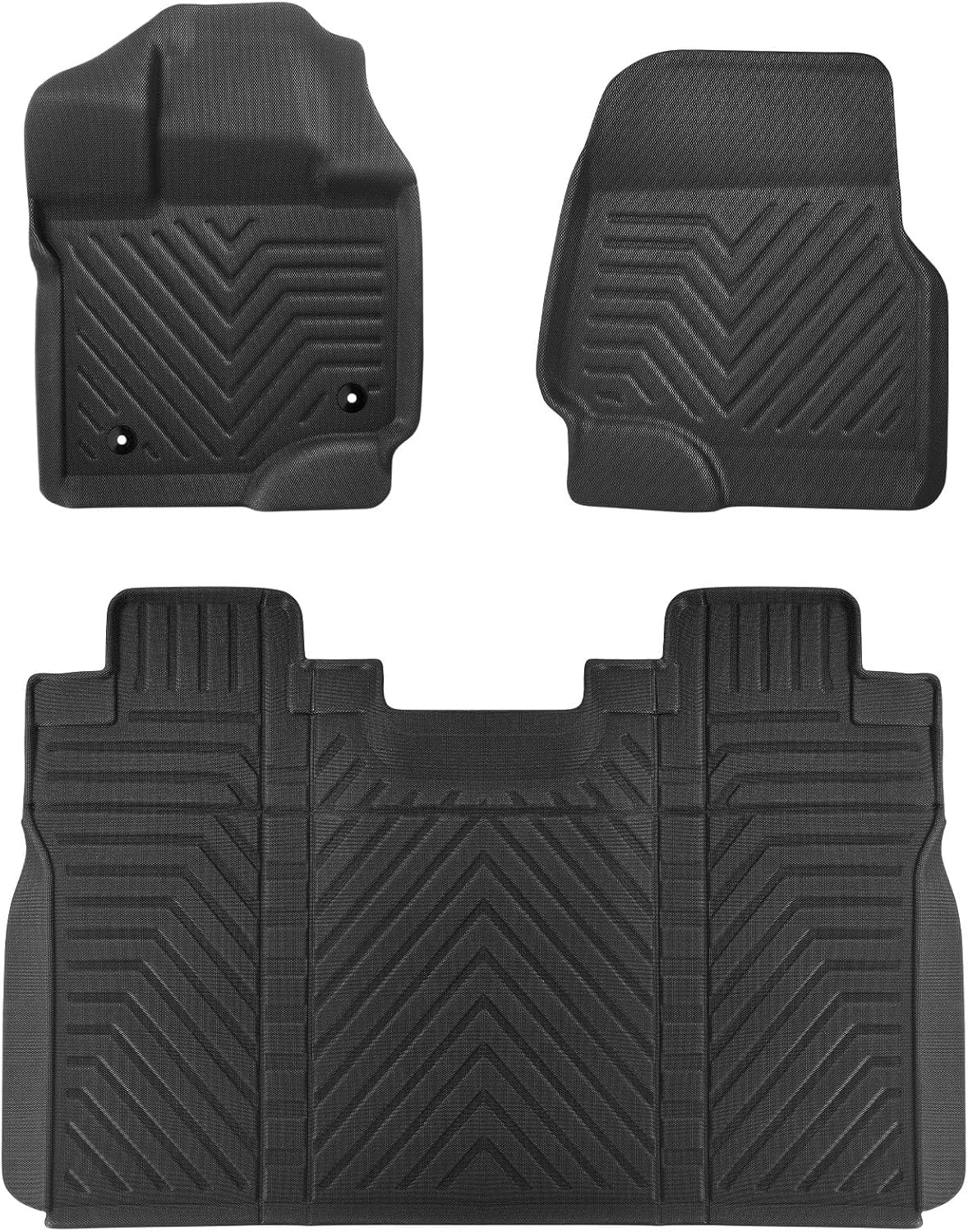Floor Mats for Ford F150 Crew Cab 2015-2025 & Lightning 2022-2025