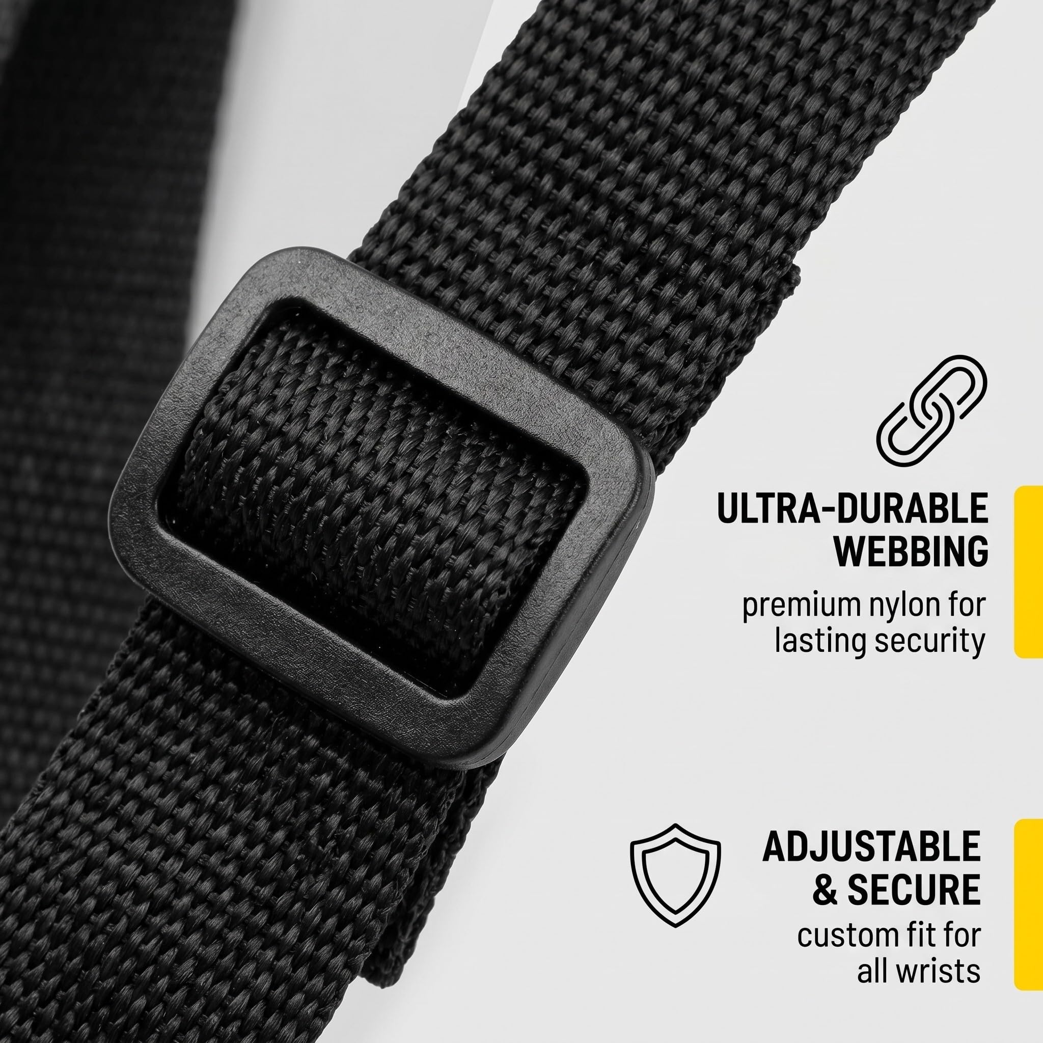 2 Pezzi Passeggino Imbracature Da Polso Passeggino Regolabile Passeggino Cinghie Passeggino Passeggino Passeggino Cintura Gancio Per Passeggino Per Sicurezza Anti-Skid Bambini (Nero)