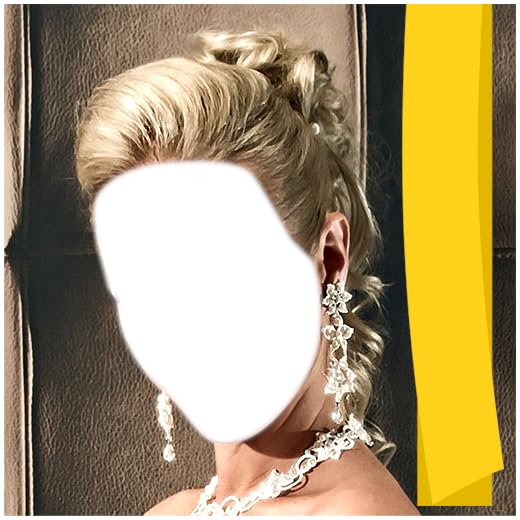 Salon de photo de coiffure de mariage