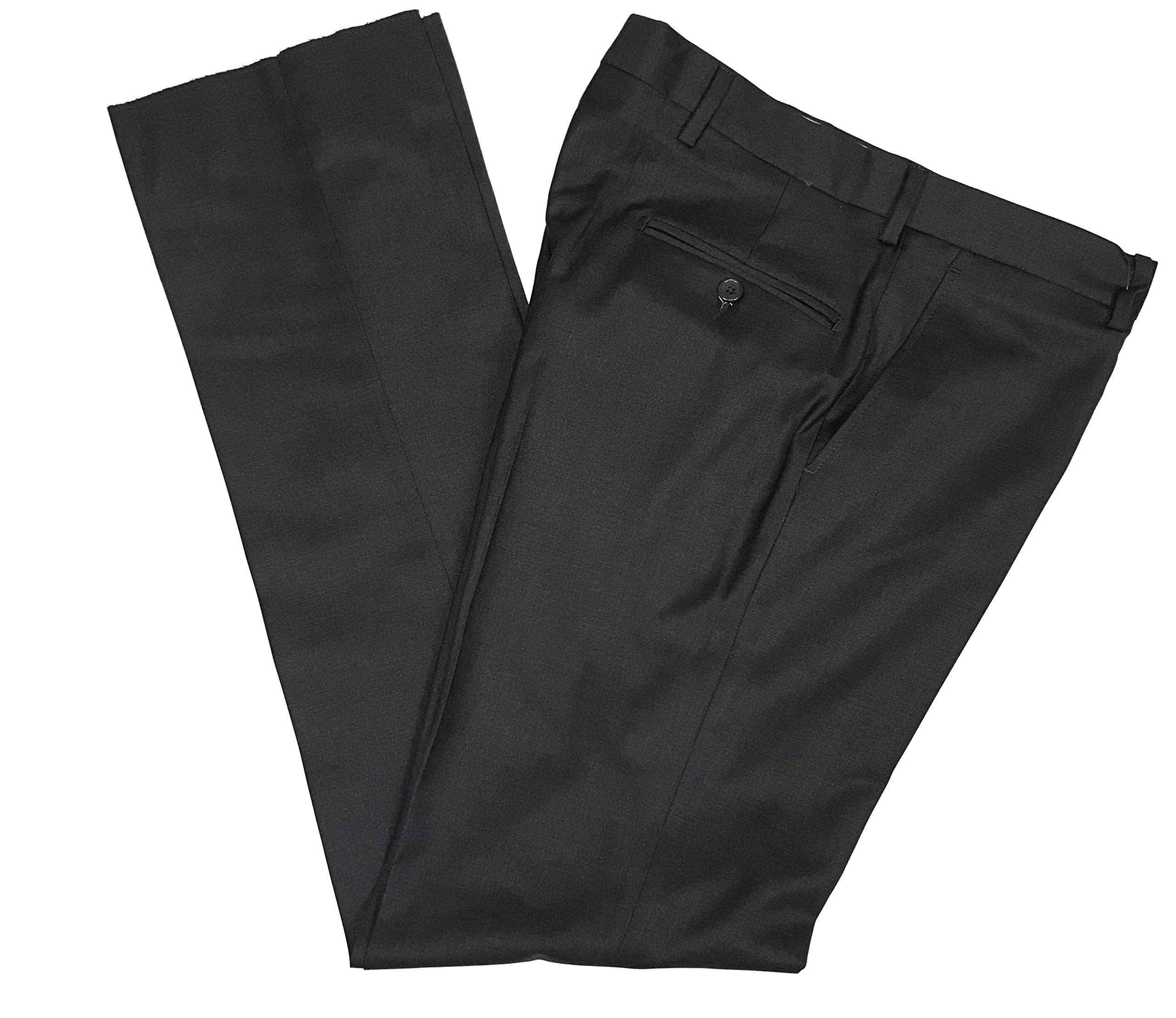N+1 Pantalone Uomo Classico Fresco Lana Senza Pens Elegante Drop 4 48 50 52 54 56 58 60 (IT, Numero, 50, Regular, Regular, Grigio)