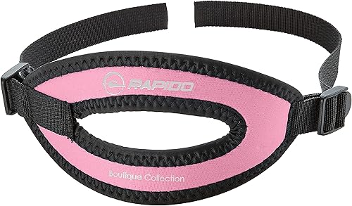 Vista 3 de Phantom Aquatics Rapido Boutique Collection - Máscara de buceo para esnórquel, correa ajustable de neopreno para mayor comodidad