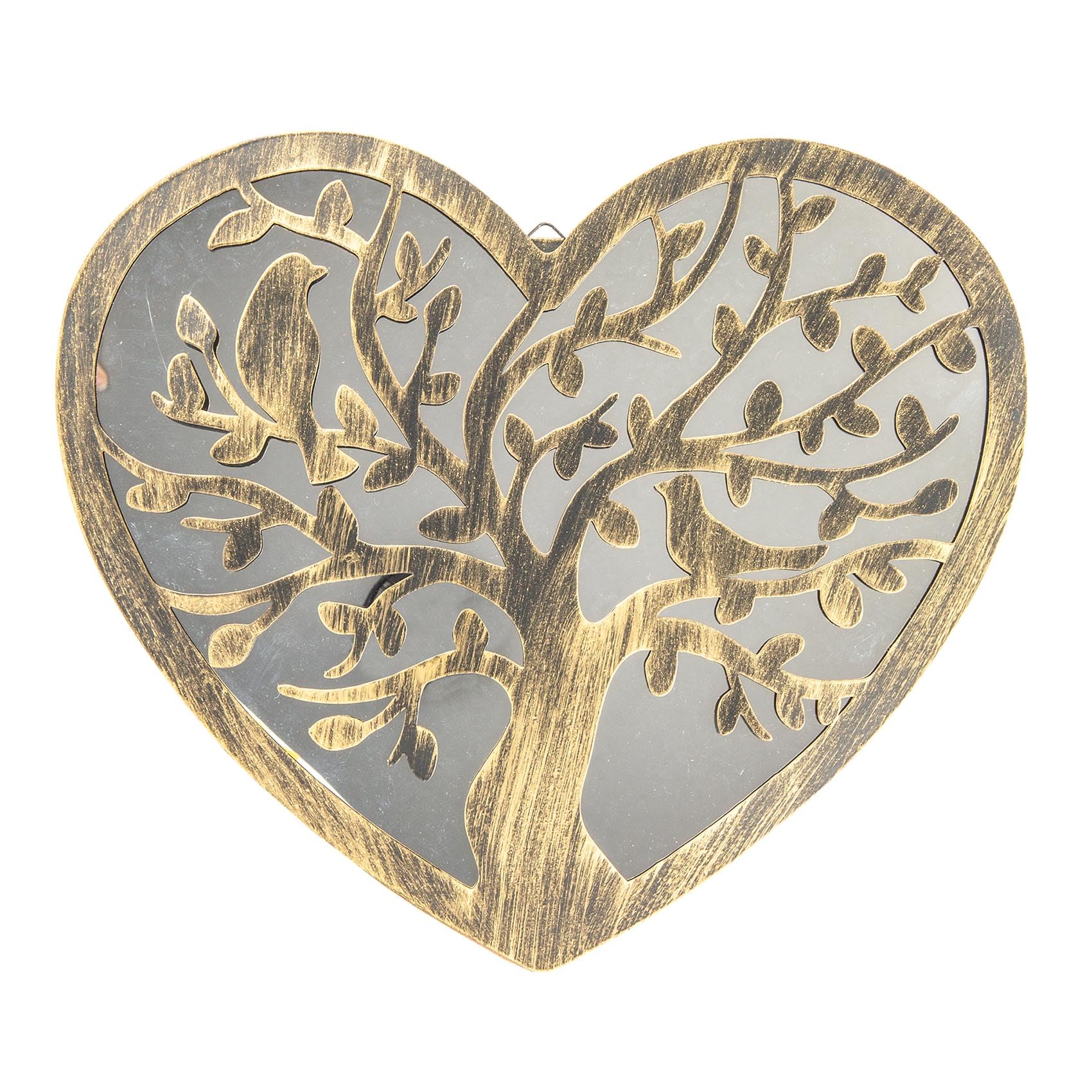 VFM e-Store - Mirror for Garden Gift Ideas, Decor - 30cm X 30cm Brown X 1