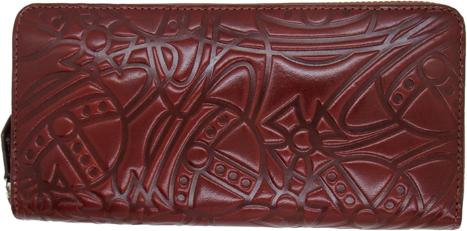 カード ヴィヴィアンウエストウッド ブラウン カード 本皮 財布 長財布