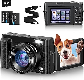 Amazon | Zostuic デジカメ 4K 4800万画素 デジタルカメラ 180度 Amazon | Zostuic デジカメ 4K 4800万画素 デジタルカメラ 180度