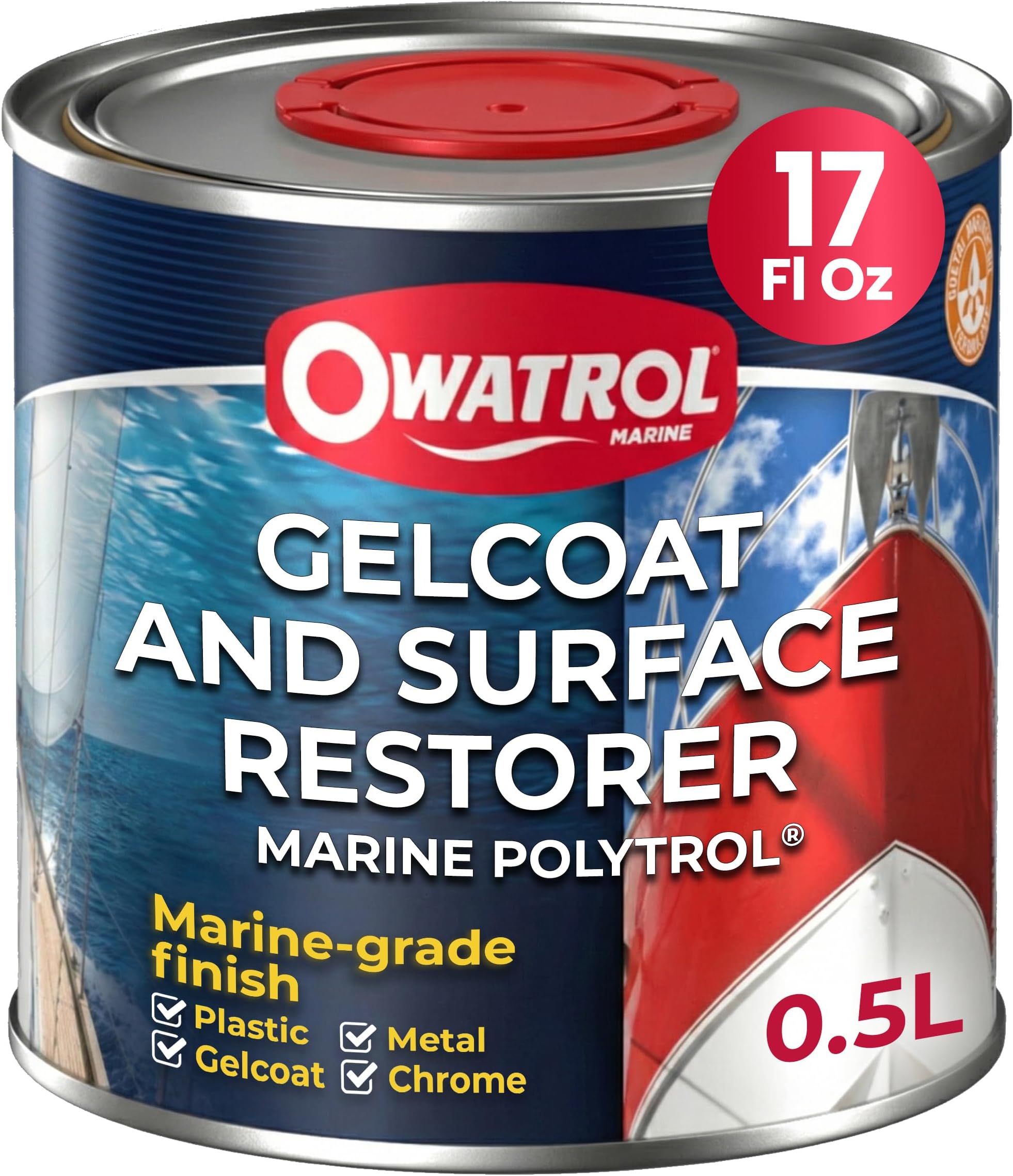 Polytrol GRP & Plastic Colour Restorer 500ml