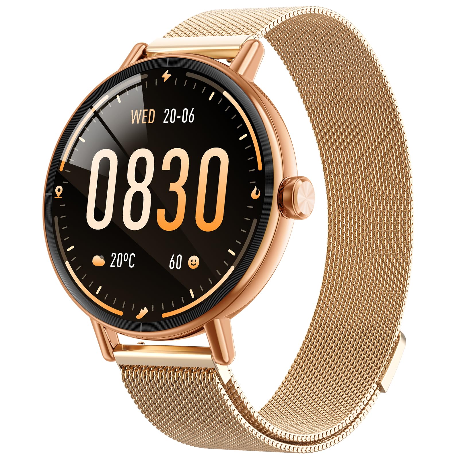Yoever Smart Watch Gold