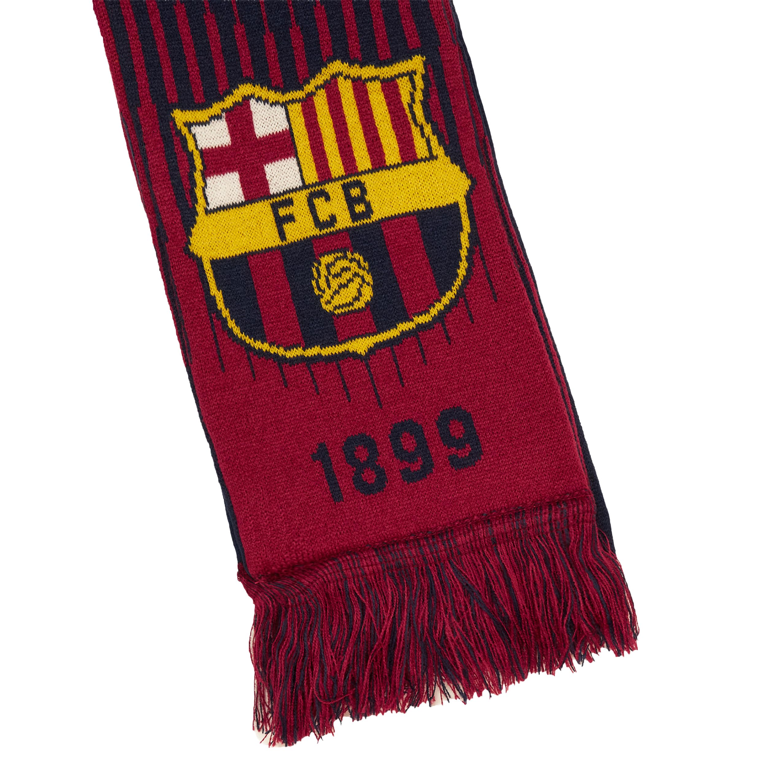 Icon Sports Team Scarf FC Barcelona Facet-Bufanda Reversible del Equipo Unisex Adulto