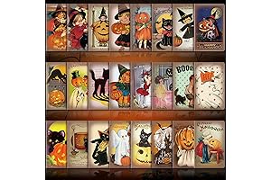 24 Pack Halloween Mini Notepads - School Halloween Stationery