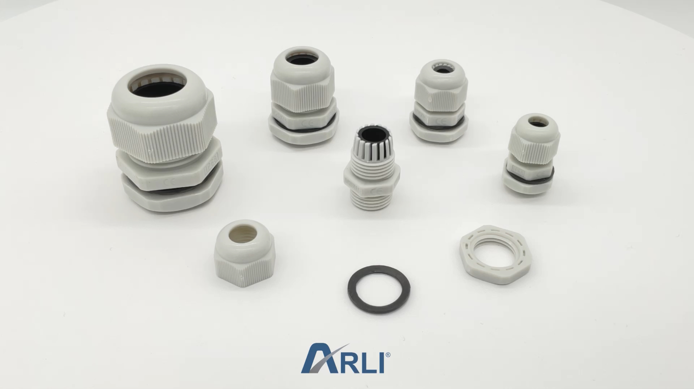 SeKi Kabelverschraubung Sortiment, 40 teilig, M12, M16, M25 und M25 schwarz inkl. Gegenmutter und Dichtungsring; IP68 wasserdicht Kunststoff Cable Gland SeKi Kabelverschraubung Sortiment, 40 teilig, M12, M16, M25 und M25 schwarz inkl. Gegenmutter und Dichtungsring; IP68 wasserdicht Kunststoff Cable Gland