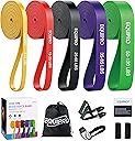 Resistance Bands, Exercise Bands, Resistance Bands for Working Out with Handles and Door Anchor, Workout Bands for Men Women with Protective Sleeve for Fitness Weights Work Out at Home