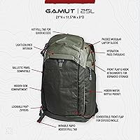 Vista 6 de Vertx Gamut CCW Mochila Táctica - Diseño CCW con Funda para Portátil, Pestaña de Acceso Rápido y Panel Trasero Moldeado en 3D Bolsa Táctica, Verde