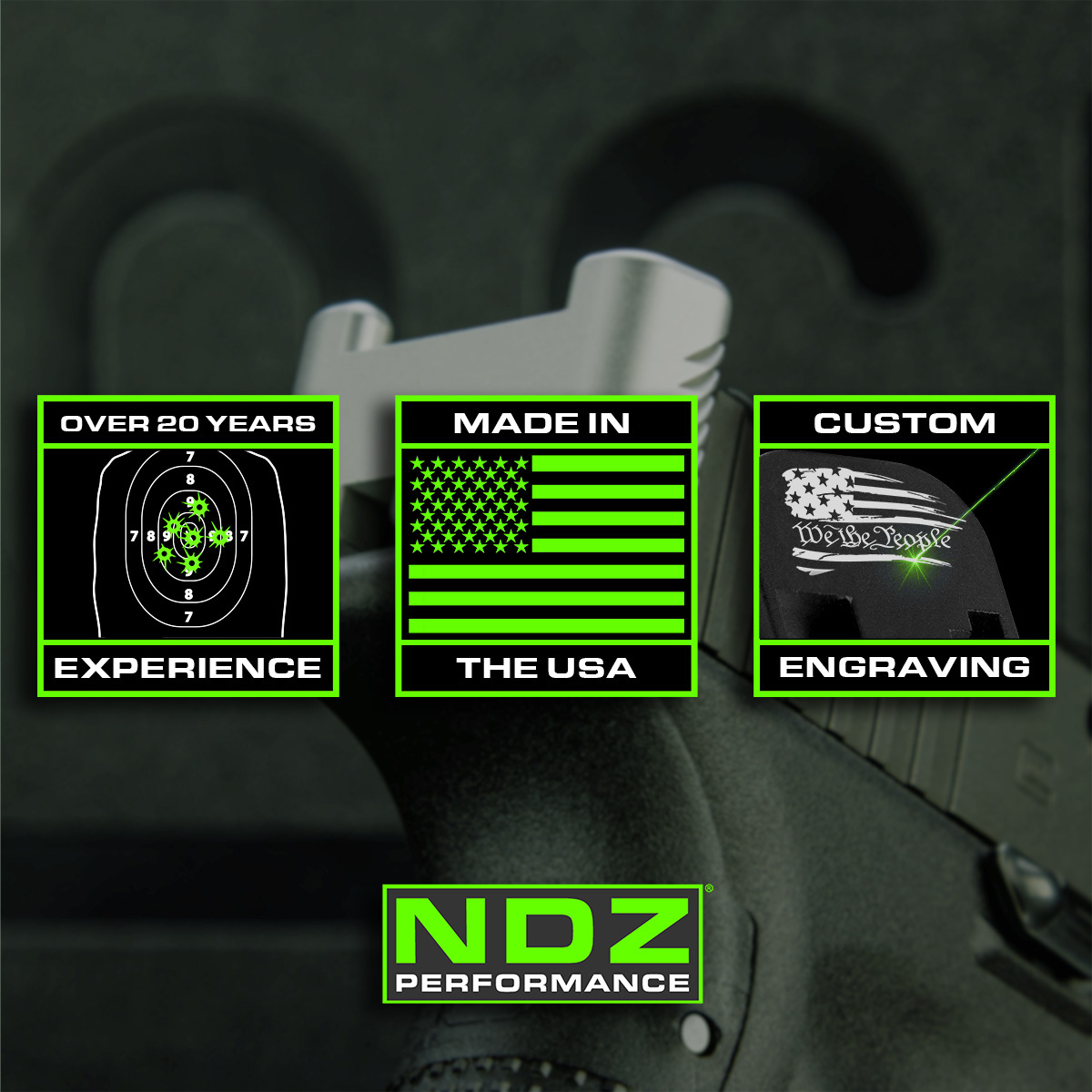 Amazon.com : NDZ Performance Aluminum Backstraps for Sig P365 X