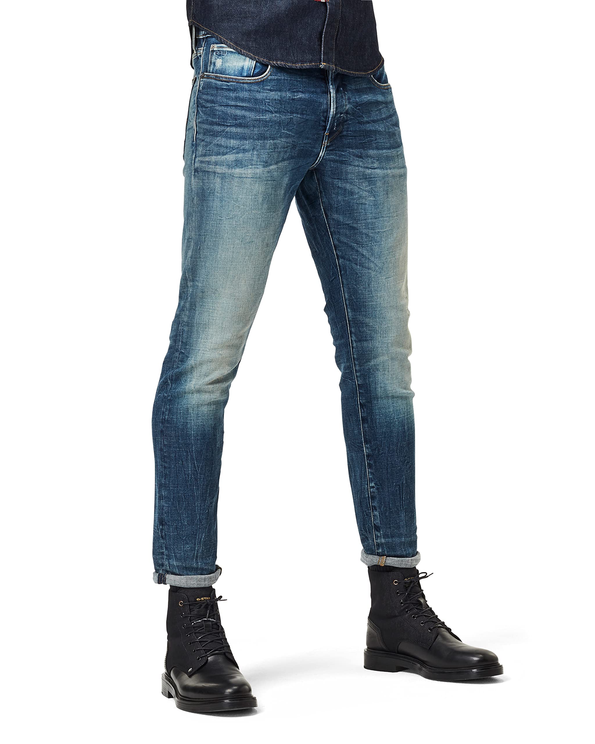 G-Star Men's 3301 Slim Jeans — view 60
