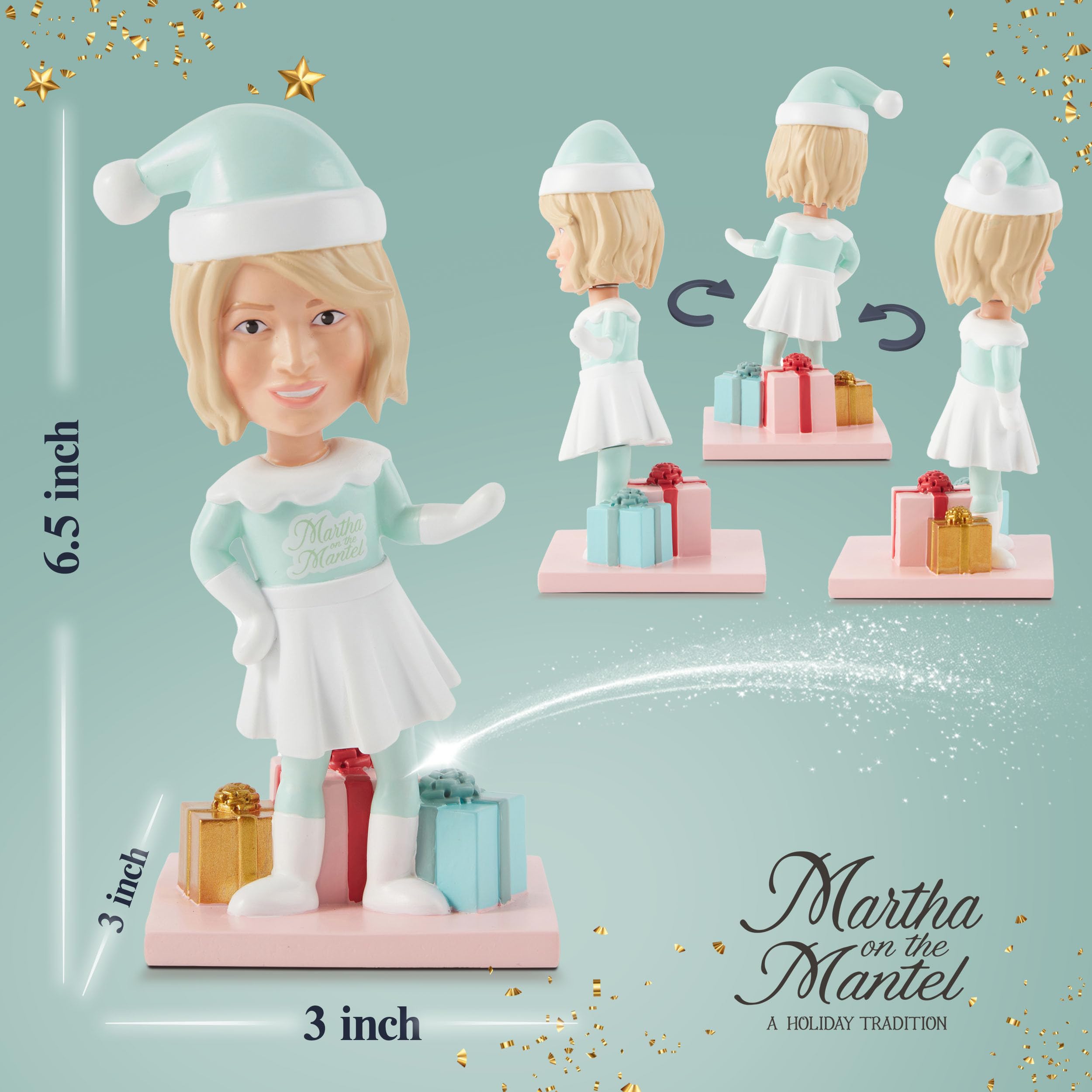 Amazon.com: Martha Stewart Funny Bobbleheads – Martha on The