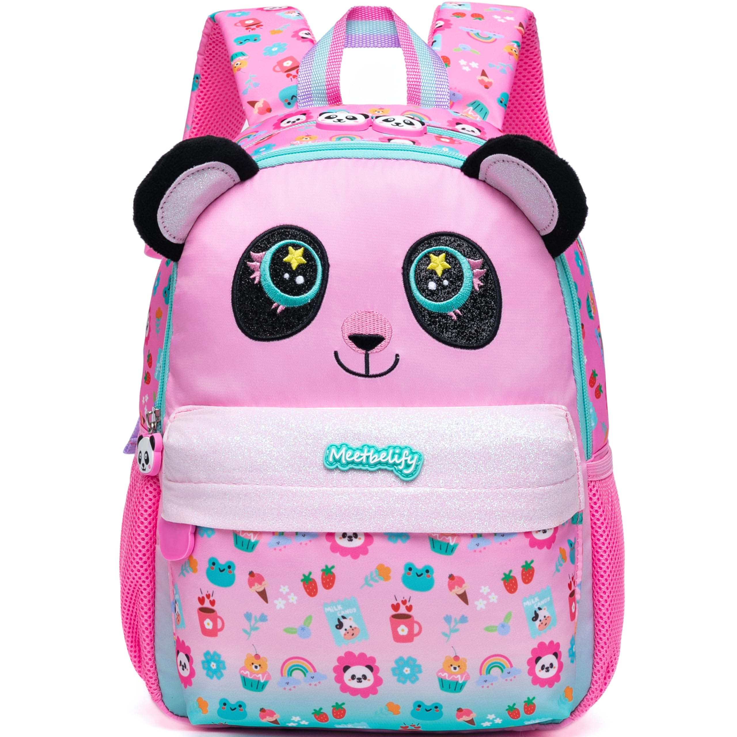 MYHSBYO Toddler Backpacks for Girls Boys 2-4 Kids Preschool Backpacks for Girls Boys Cute Kindergarten Backpack