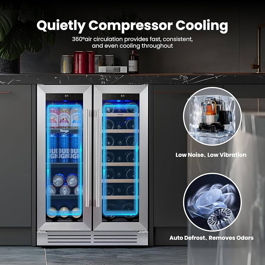 RU-♡ EUHOMY ZX RU DD05 AZ HM Built In Beverage Cooler - YouTube