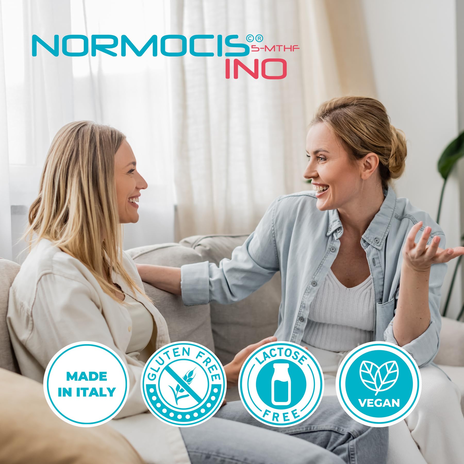 NORMOCIS INO©® metabolismo Omocisteina – PCOS- con Acido Folico, Vitamine B12,Myo-Inositolo, Cromo e Manganese -Integratore Senza Glutine Naturalmente privo di Lattosio • GUSTO TE’ VERDE • 20 BUSTINE
