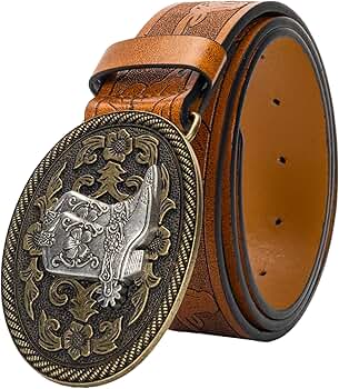 ●DOFFJASON● Cowhide Twist Western Belt BROWN DJ24FWCBT004B image_4a9c067b-c69f-4b30-b35c-