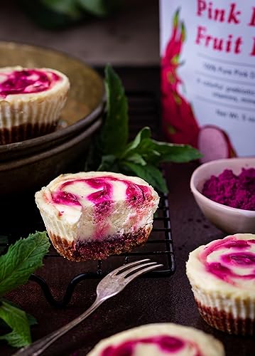 Miniatura 4 de Ancient Choice - Polvo de fruta del dragón rojo (4 onzas)  USDA Orgánico liofilizado  Pitaya sin OMG  Colorante alimentario natural  Superalimento