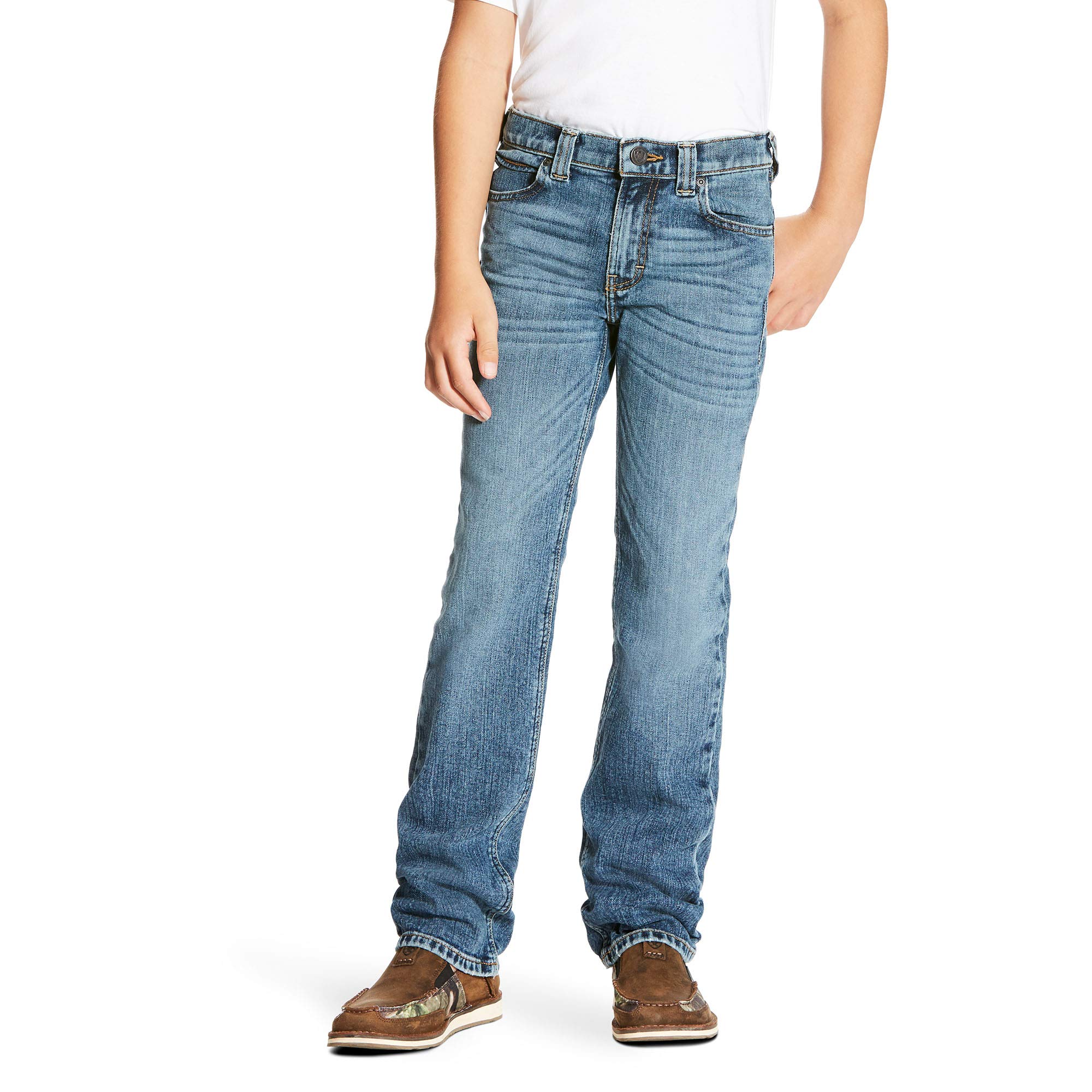 ARIAT Męskie dżinsy B5 Slim Stretch Legacy z prostą nogawką