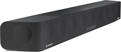 SENNHEISER AMBEO Soundbar Max - Barra de sonido para TV con 13 altavoces - Experiencia de sonido 5.1.4 con Dolby Atmos y DTS:X, audio de cine en