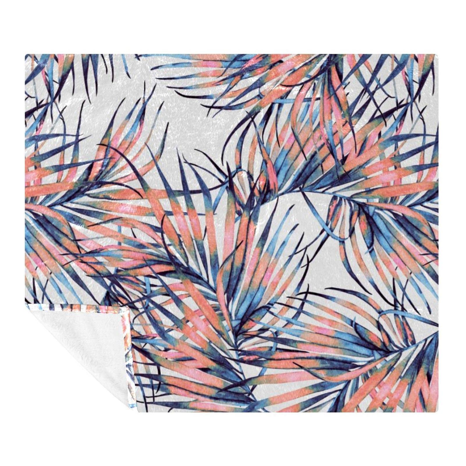 Couverture polaire microfibre 150x130 anti-frissons pour lit, canapé et voyage