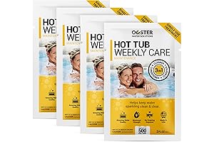 Powerful 3in1 Hot Tub Cleaner, Conditioner, and Clarifier Kit - The Ultimate Spa Maintenance Solution