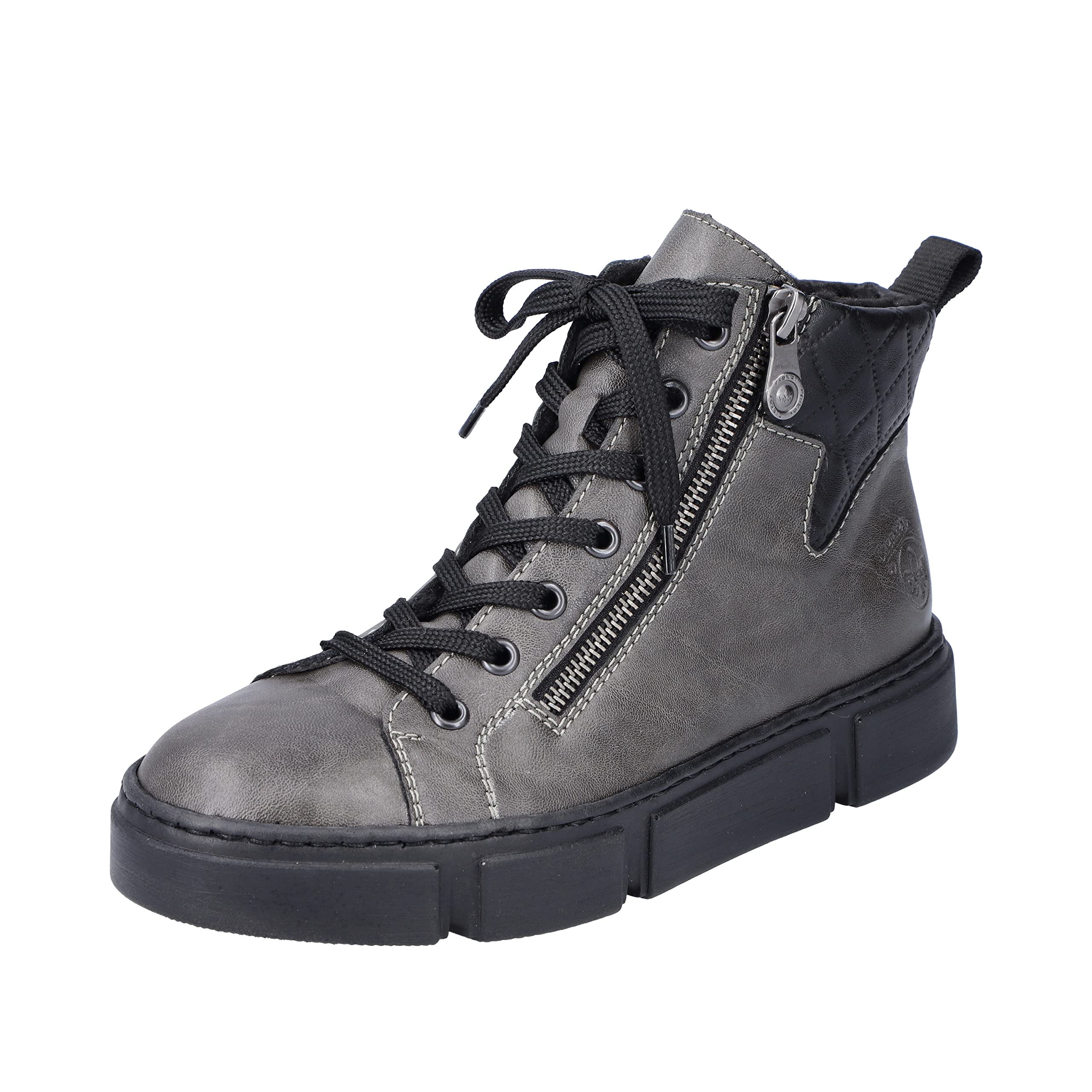 Rieker Women's N5909Fashion Boots, gray, 3.5 UK