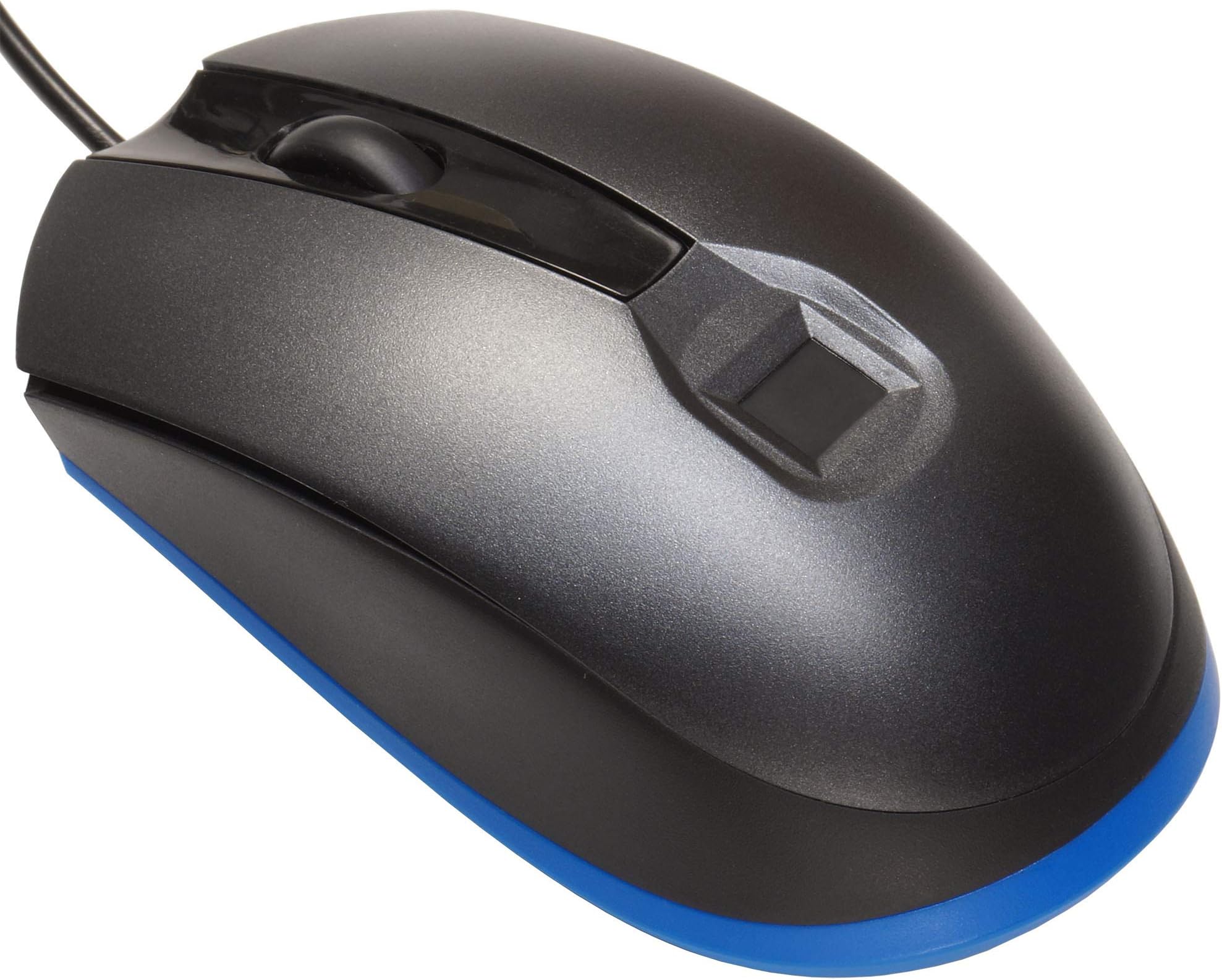 FeinTech Optical Mouse with Fingerprint Sensor for Windows Hello USB Reader Scanner