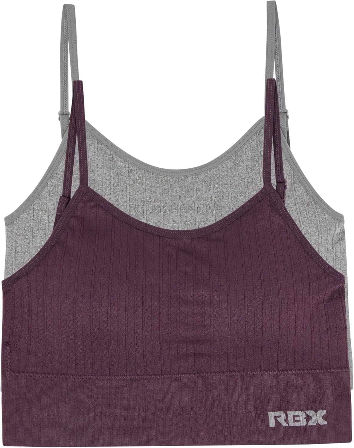 RBX Active Women's Bralette Multipack Everyday Low Impact Yoga Lounge Bra 2-Pack