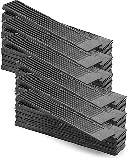 Composite Shims (36 Pack) - Hard Composite Shims for Home Improvement - Never Rot Shims for Leveling - Restaurant Table Shims - Table Wedges - Toilet Shims - DIY Furniture Levelers - Stock Your Home