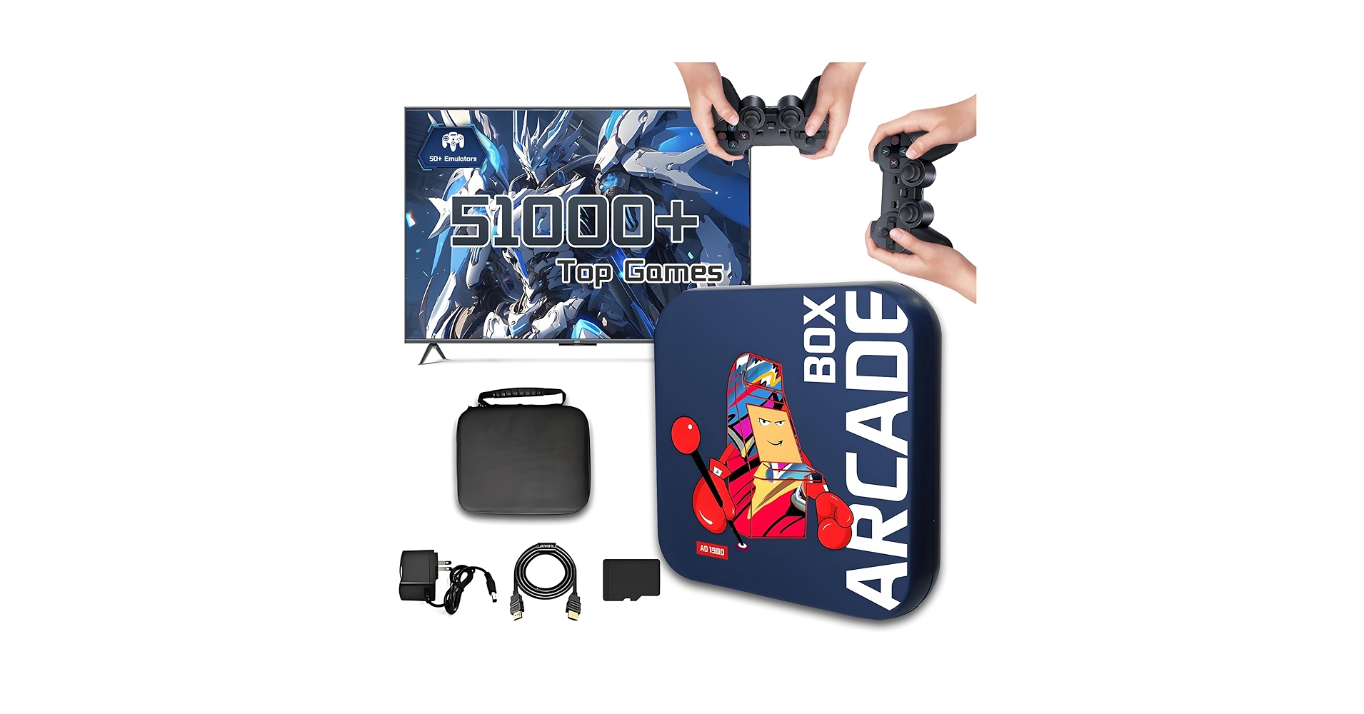 その他 ARCADE BOX Amazon.com: Arcade Box 4K 256GB Built-in 50000 Games HD