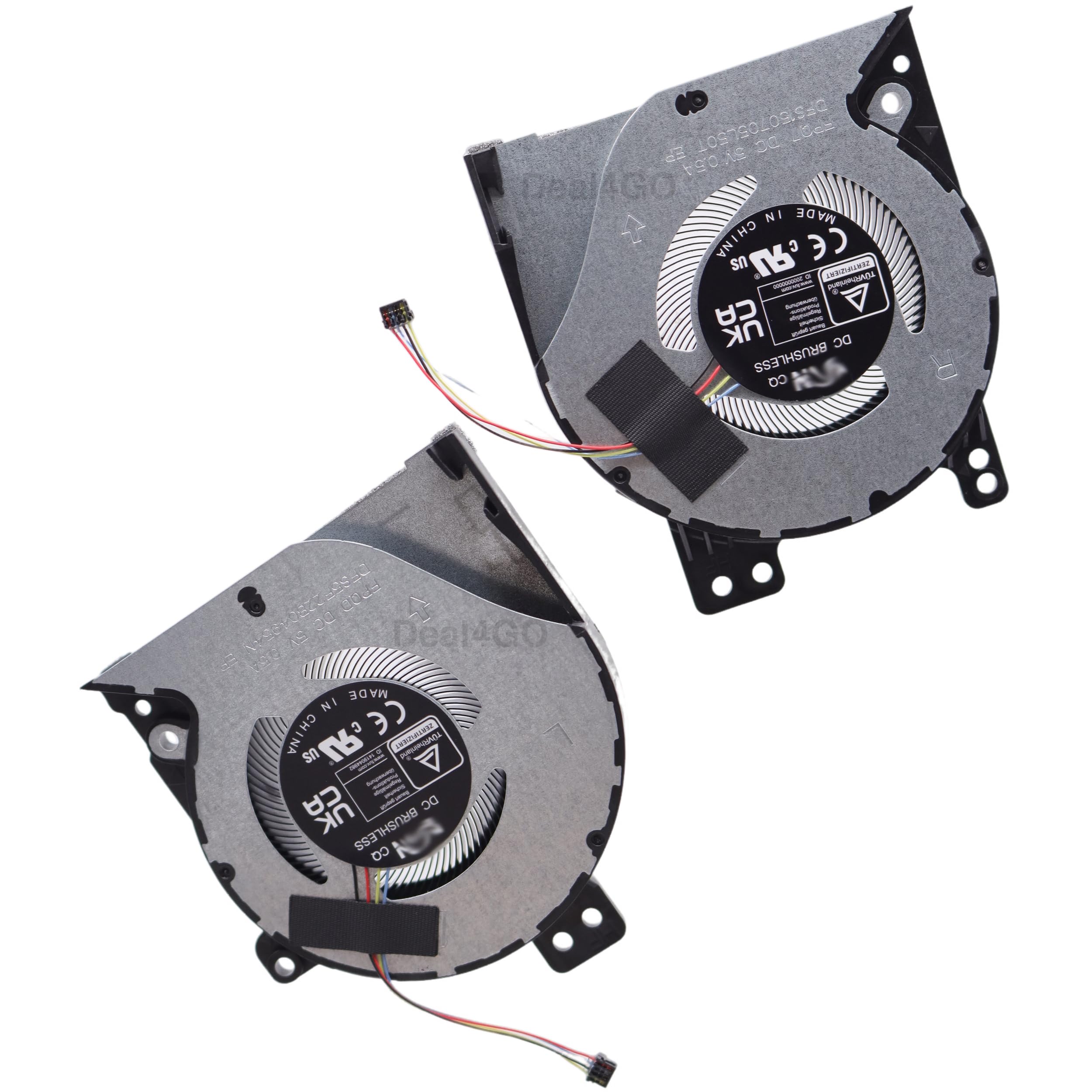 Buy QUETTERLEE Replacement New Laptop CPU GPU Cooling Fan For Gigabyte Aorus 15G 15P RX7G 2021 Aero 15 Oled Sa 17 Hdr Xa Rp75xa Rp77xa Rp77xd 17g Yc - View #12