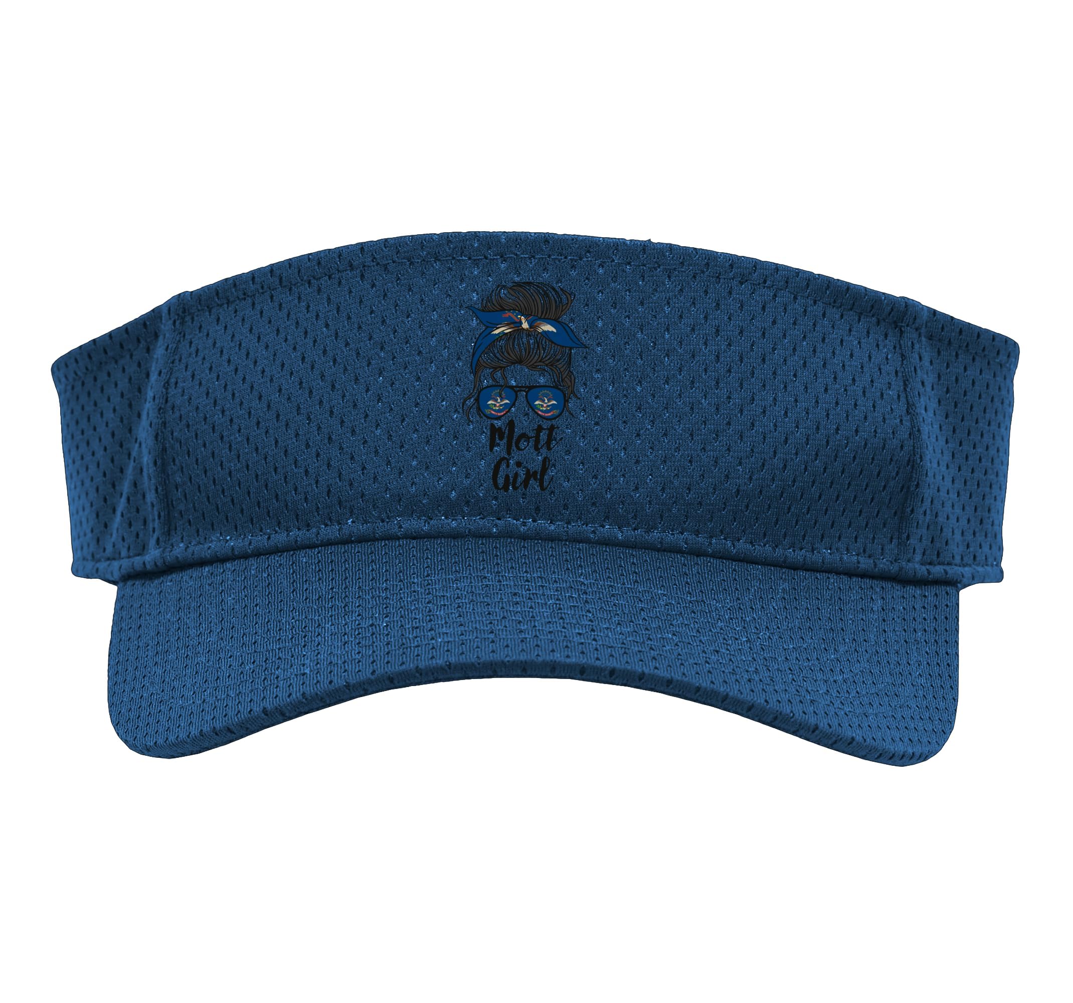 Mott North Dakota Women Girl Sport Sun Visor