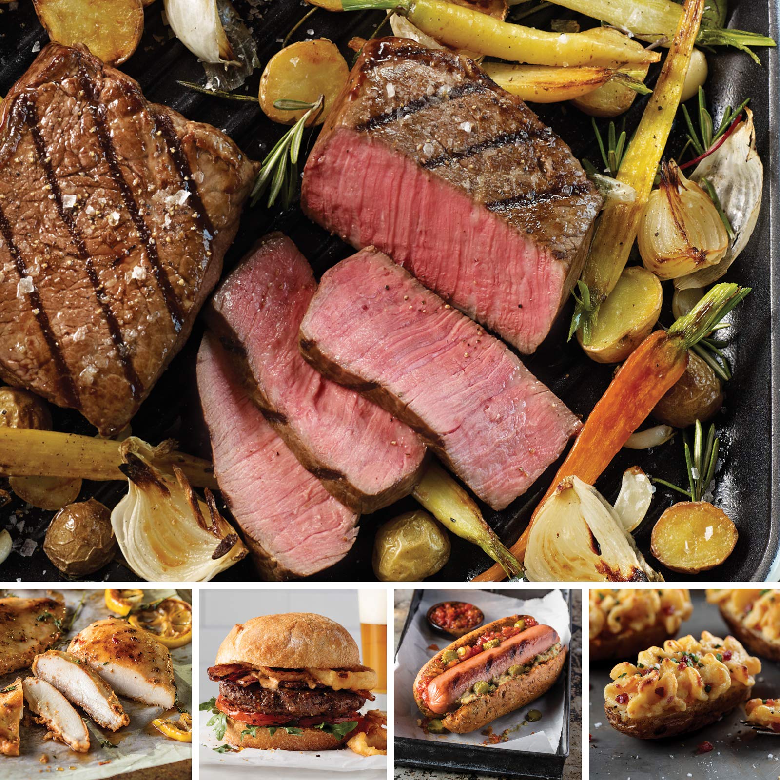 Omaha Steaks Family Value Pack (20Piece with Top Sirloins, Oven