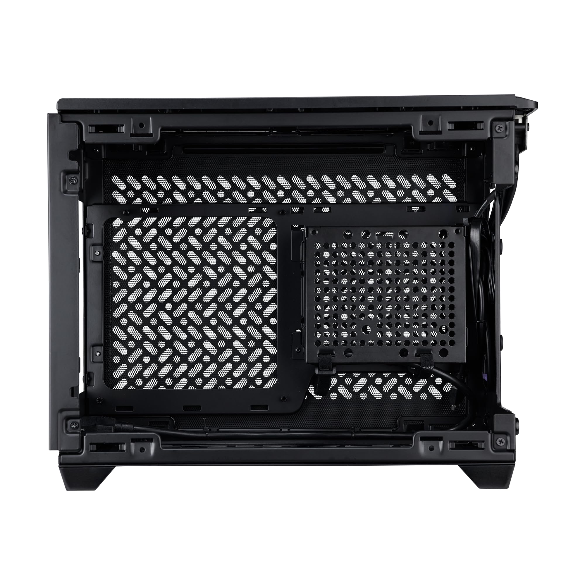Cooler Master NR200P V3 Mini-ITX PC Case Ready, Top Mount 280mm AIO, PCIe 5.0 Riser, 361.5mm Vertical GPU Mount, Progettato Ready Nvidia RTX 5090 | AMD RX 9070 XT, SFX PSU - Pronto per l'installazione