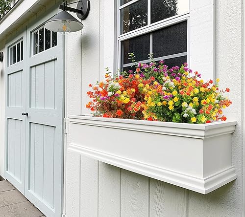 Miniatura 6 de RECUTMS Guirnalda de eucalipto sintético, enredaderas artificiales, hojas de eucalipto colgantes artificiales, enredaderas verdes para telón de